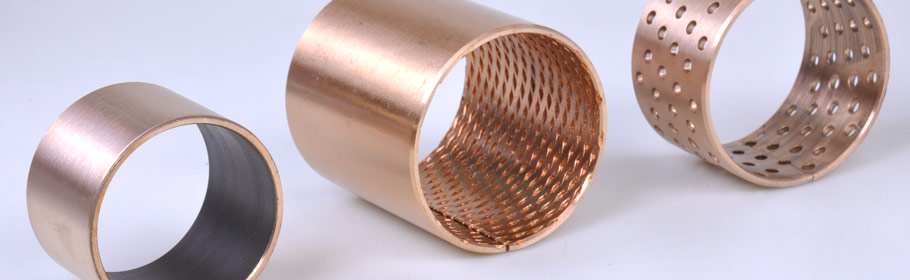 Bronze-wrapped bearing